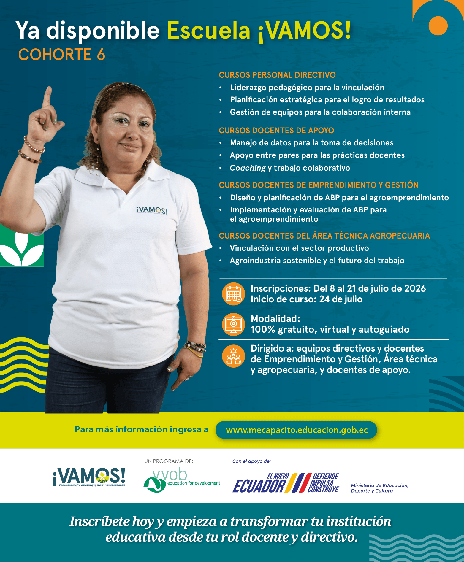Banner Pop Up - COHORTE 6_Banner Mobile inscripciones 2026